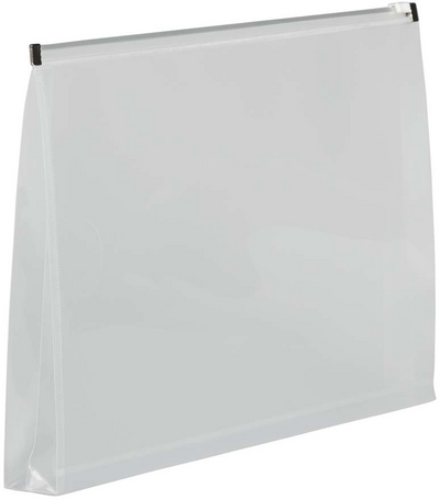 Clear Legal Booklet Plastic Envelopes (9 3/4 x 14 1/2) with Zip Lock Closure