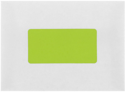 Ultra Lime Green 2 x 4 Address Labels