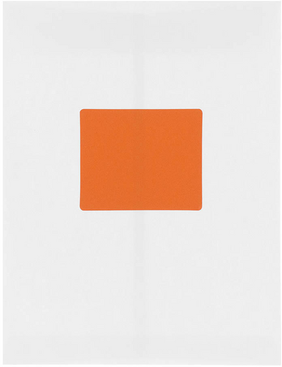 Orange 3 1/3 x 4 Shipping Labels