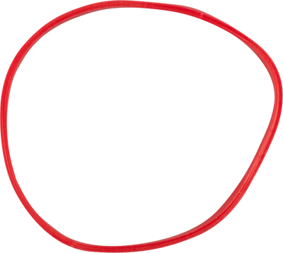 Red Size 33 Rubber Bands - 100 Pack