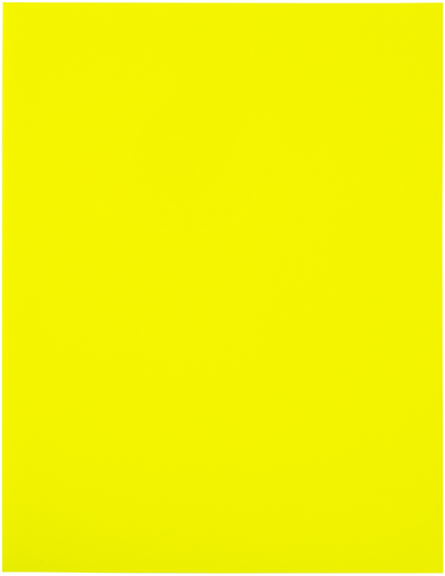 Neon Yellow 8 1/2 x 11 Full Sheet Shipping Labels