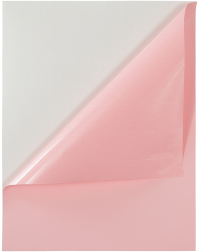 Baby Pink 8 1/2 x 11 Full Sheet Shipping Labels
