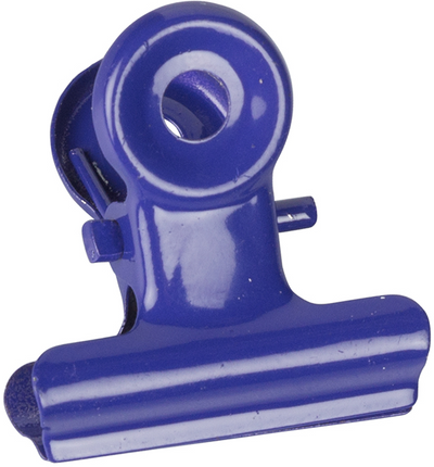 Purple Small 22mm Bulldog Clips - 25 Pack