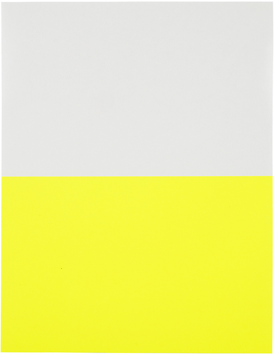 Neon Yellow 5 1/2 x 8 1/2 Half Sheet Shipping Labels