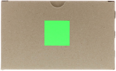Neon Green 2 x 2 Square Labels