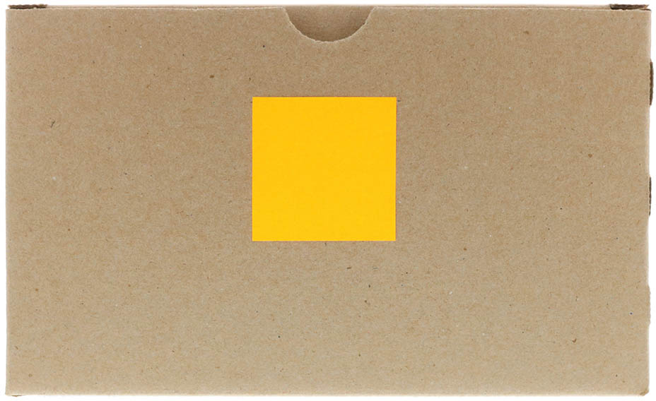 Neon Orange 2 x 2 Square Labels
