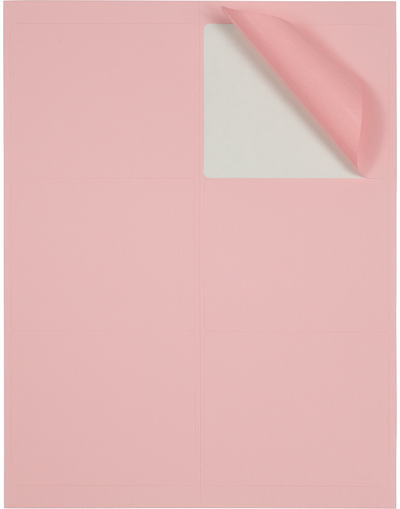 Baby Pink 3 1/3 x 4 Shipping Labels