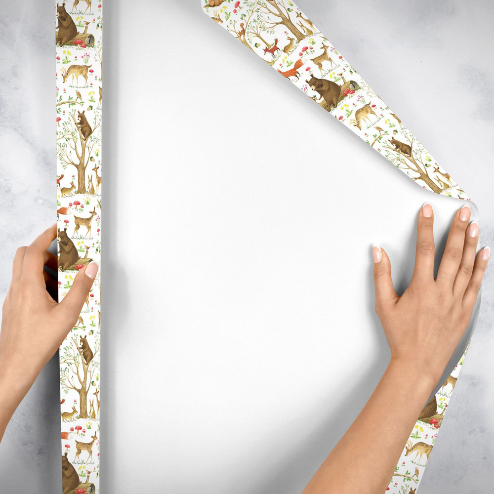 Fairytale Forest 30" x 833' Bulk Wrapping Paper (2082.5 Sq Ft)