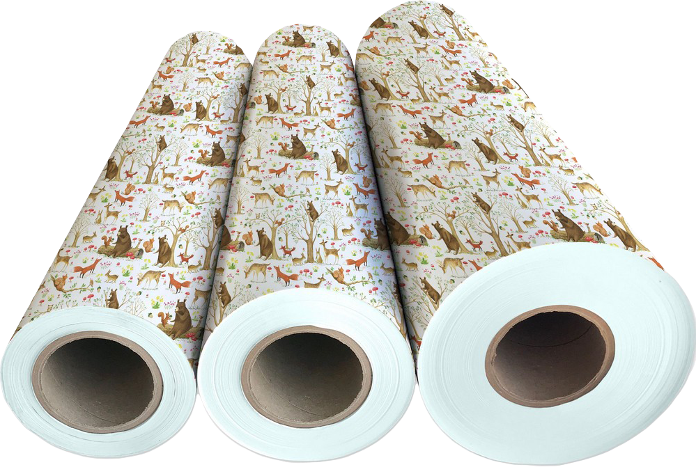 Fairytale Forest 30" x 833' Bulk Wrapping Paper (2082.5 Sq Ft)