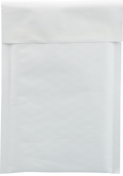 White Kraft #00 Bubble Mailer (5 x 8 1/2) with Peel & Seal