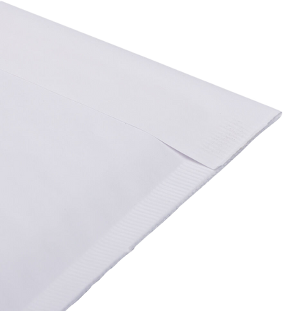 White Kraft 80lb 9 1/2 x 13 Bubble Mailer with Peel & Seal