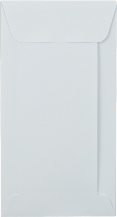 White 24lb Large Drive-In Banking Envelopes (3 3/4 x 7)