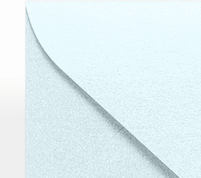 Aquamarine Blue Metallic 32lb #17 Mini Envelopes (2 11/16 x 3 11/16)