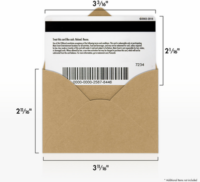 Grocery Bag 28lb #17 Mini Envelopes (2 11/16 x 3 11/16)