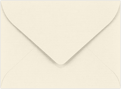 Natural Linen 32lb #17 Mini Envelopes (2 11/16 x 3 11/16)