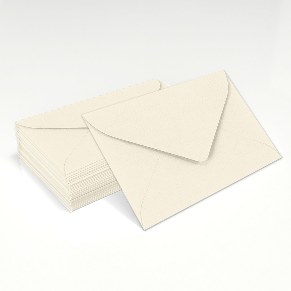 Natural Linen 32lb #17 Mini Envelopes (2 11/16 x 3 11/16)