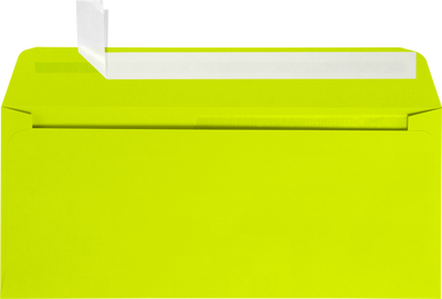 Wasabi Lime Green 32lb #10 All Purpose Window (4 1/8 x 9 1/2) with Peel & Seal