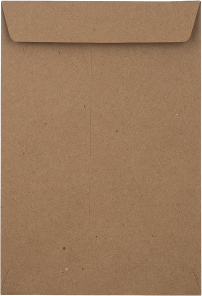 Grocery Bag 28lb 6 1/2 x 9 1/2 Open End Envelopes with Peel & Seal