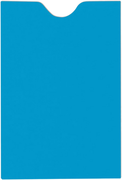 Pool Blue 32lb Credit Card Sleeve (2 3/8 x 3 1/2)