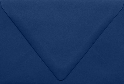 Navy Blue 32lb A1 Contour Flap Envelopes (3 5/8 x 5 1/8)