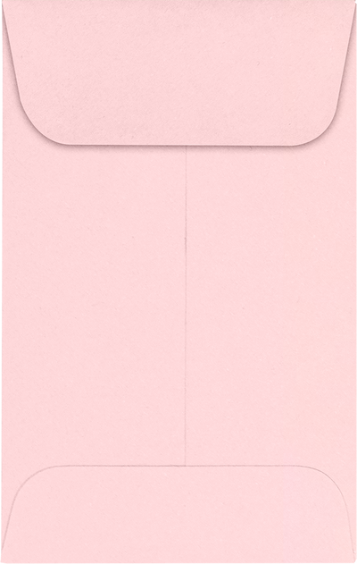 Baby Candy Pink 32lb #1 Coin Envelopes (2 1/4 x 3 1/2)