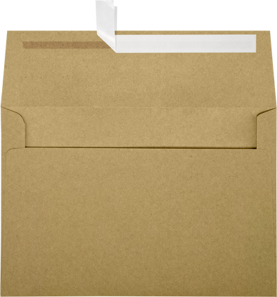Grocery Bag 28lb A10 Invitation Envelopes (6 x 9 1/2) with Peel & Seal