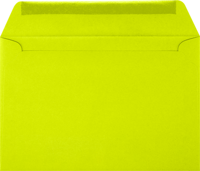 Wasabi Lime Green 32lb 6 x 9 Booklet Envelopes