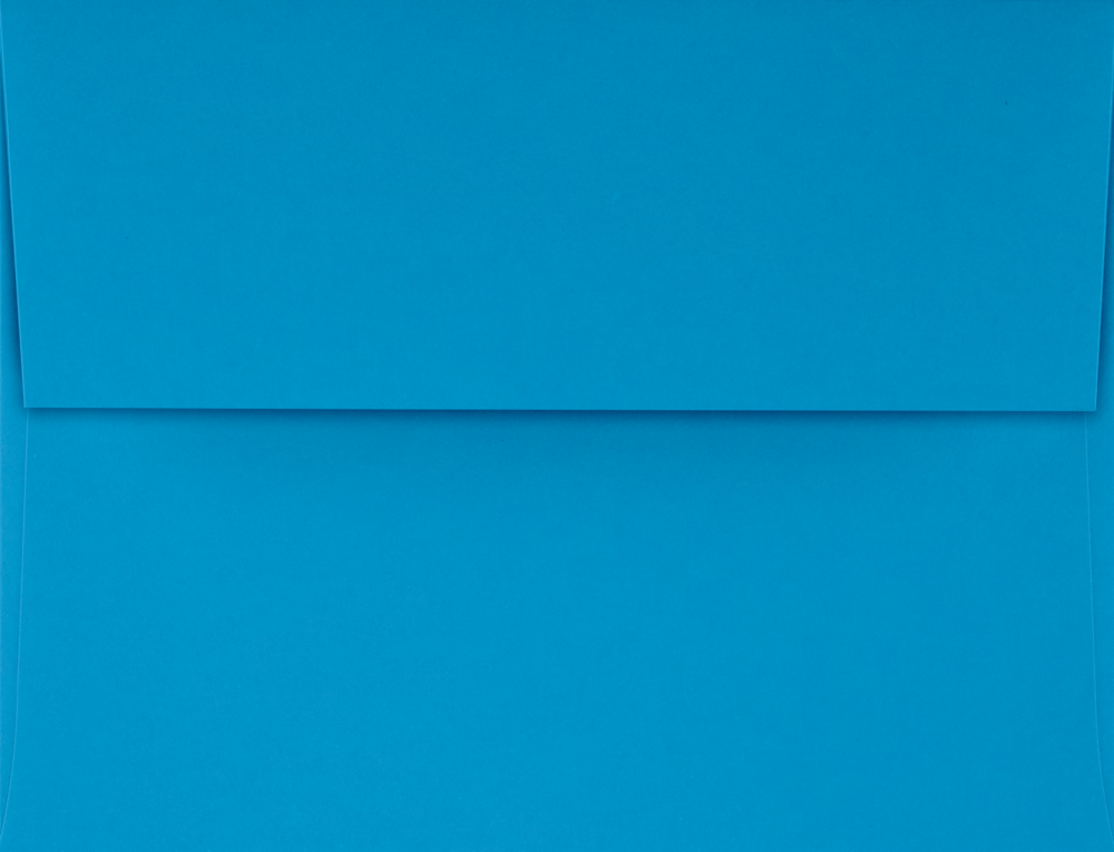 Pool Blue 32lb A2 Invitation Envelopes (4 3/8 x 5 3/4) with Peel & Seal