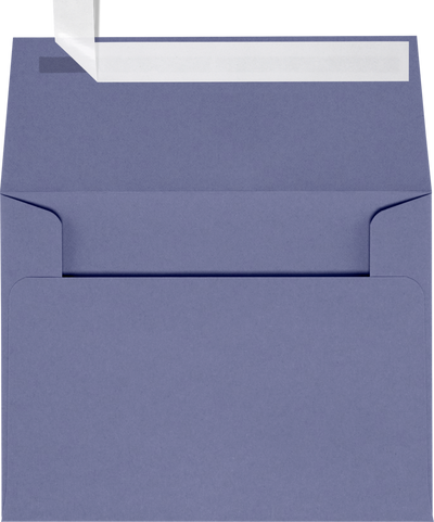 Wisteria Purple 32lb A2 Invitation Envelopes (4 3/8 x 5 3/4) with Peel & Seal