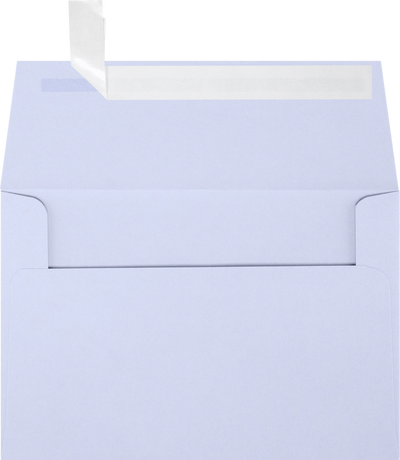 Light Purple Lilac 32lb A4 Invitation Envelopes (4 1/4 x 6 1/4) with Peel & Seal