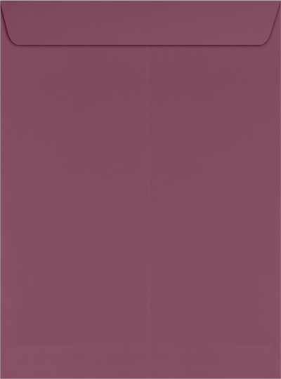 Vintage Plum Purple 32lb 9 x 12 Open End Envelopes with Peel & Seal