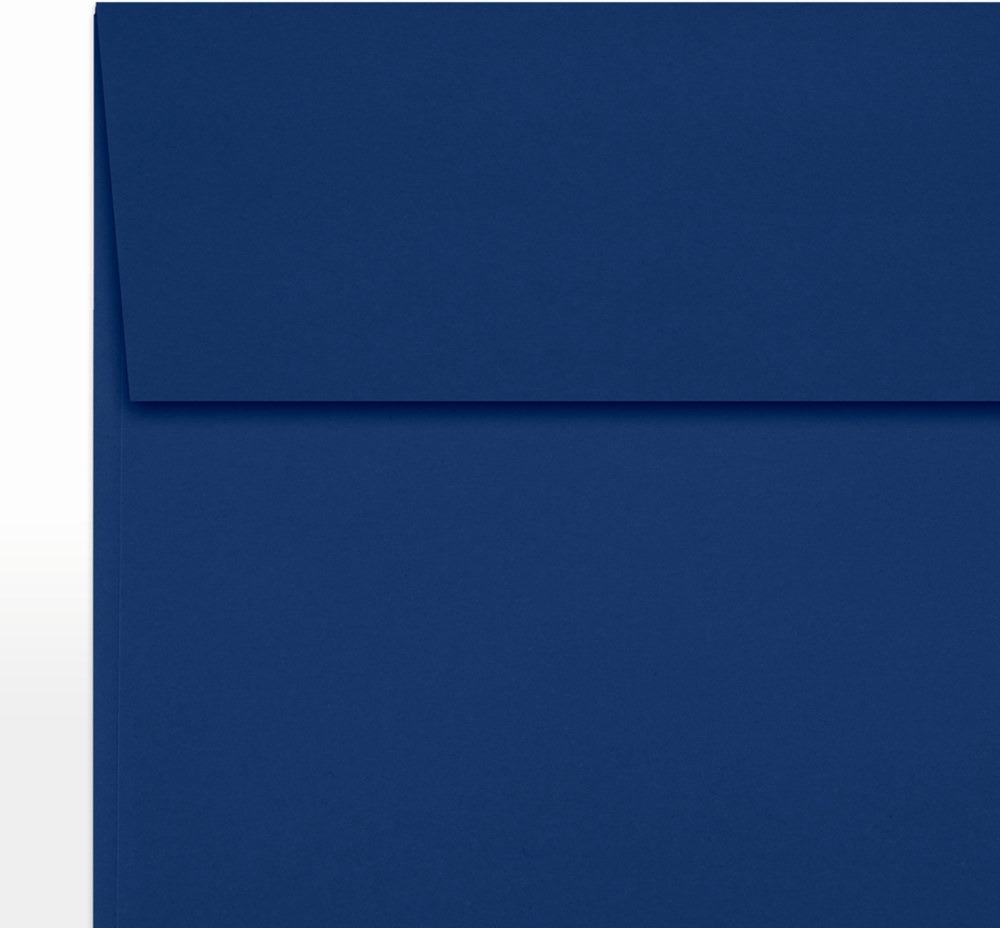 Navy Blue 32lb 5 x 5 Square Envelopes with Peel & Seal