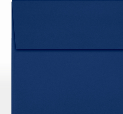 Navy Blue 32lb 5 1/4 x 5 1/4 Square Envelopes with Peel & Seal