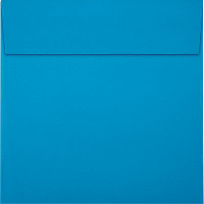 Pool Blue 32lb 6 x 6 Square Envelopes with Peel & Seal