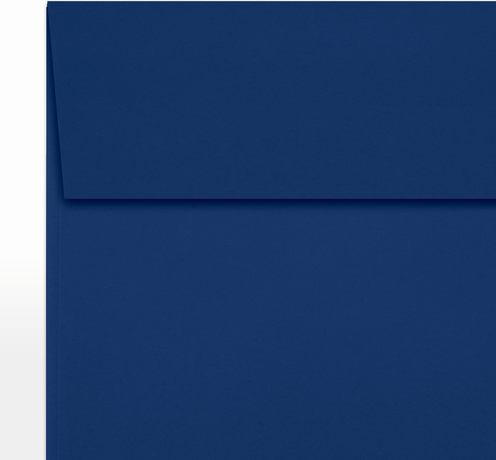 Navy Blue 32lb 6 x 6 Square Envelopes with Peel & Seal
