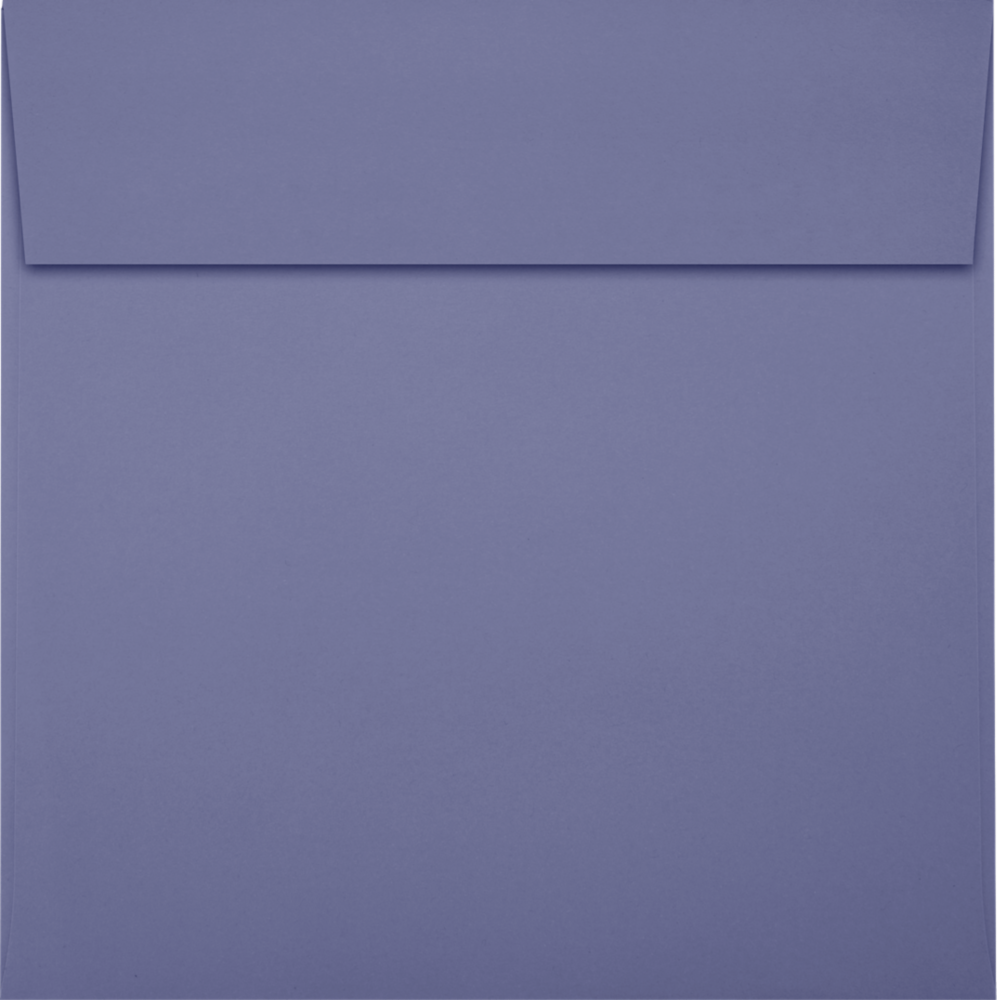 Wisteria Purple 32lb 7 x 7 Square Envelopes with Peel & Seal