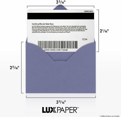 Wisteria Purple 32lb #17 Mini Envelopes (2 11/16 x 3 11/16)