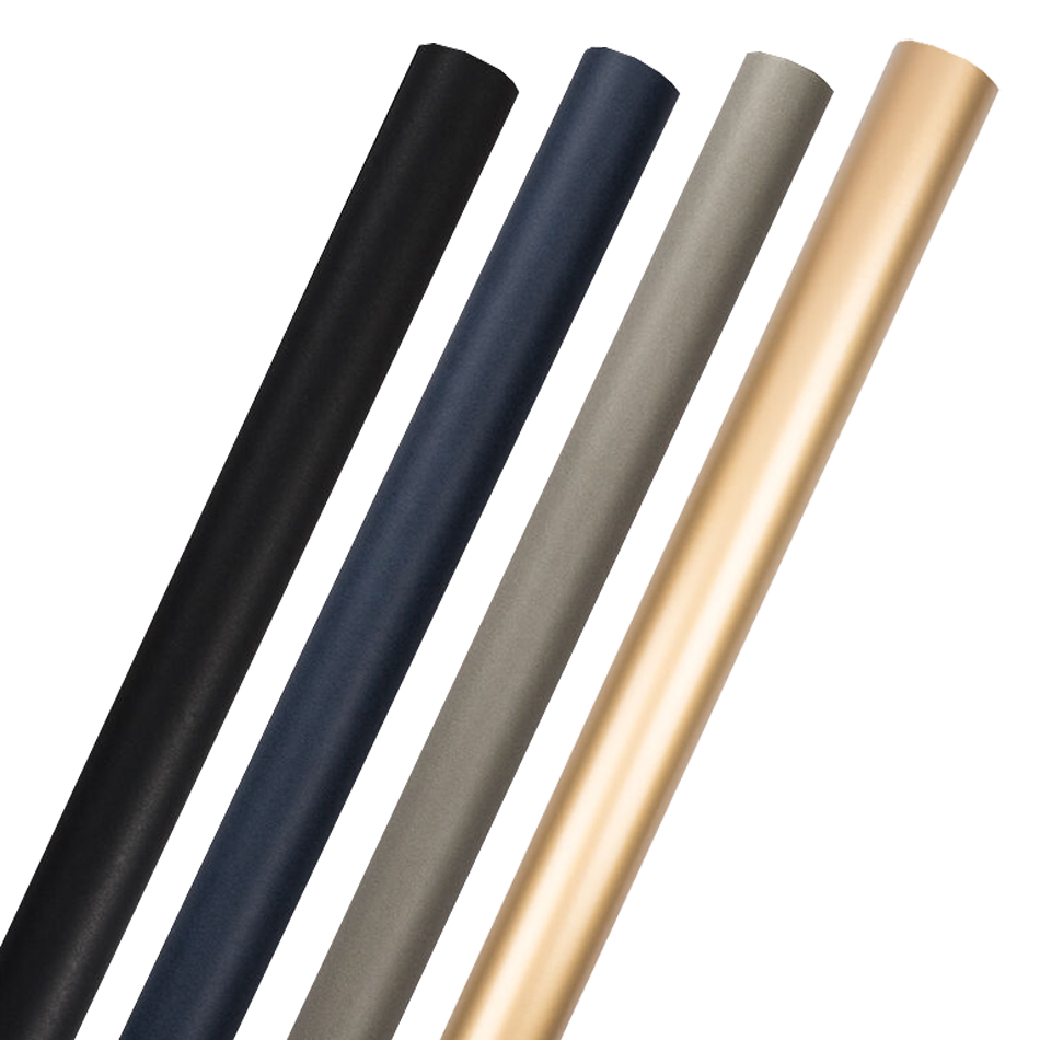 Wrapping Paper Set (100 Sq Ft Total) - 4 Rolls - Assorted Professional