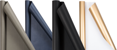 Wrapping Paper Set (100 Sq Ft Total) - 4 Rolls - Assorted Professional