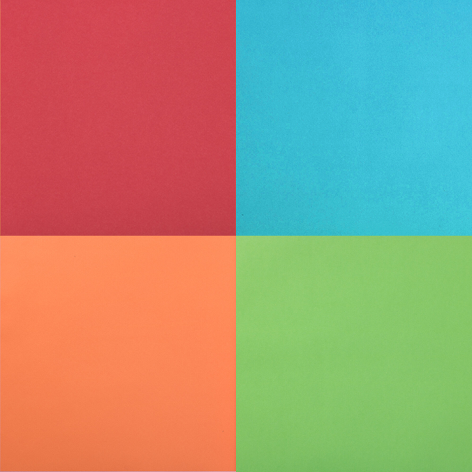 Wrapping Paper Set (100 Sq Ft Total) - 4 Rolls - Assorted Basics