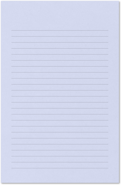 Lilac 5 1/2 x 8 1/2 Ruled Notepad (50 Sheets)