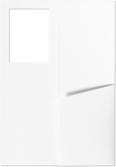 White Gloss Happy Holidays 6 1/2 x 2 1/4 Photo Booth Photo Holder