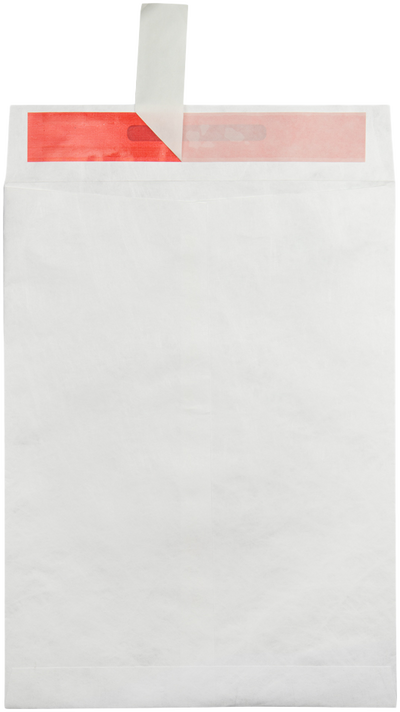 White Tyvek 14lb 9 x 12 Open End Tamper Evident Envelopes