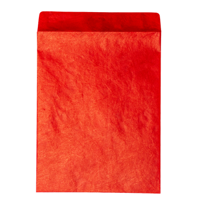 9 x 12 Open End Envelopes with Peel and Seal - Red Tyvek® 14lb