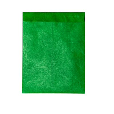 9 x 12 Open End Envelopes with Peel and Seal - Green Tyvek® 14lb
