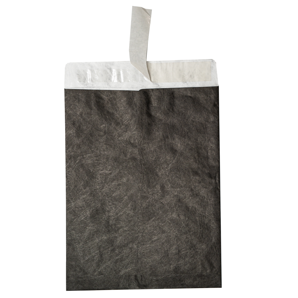 9 x 12 Open End Envelopes with Peel and Seal - Black Tyvek® 14lb