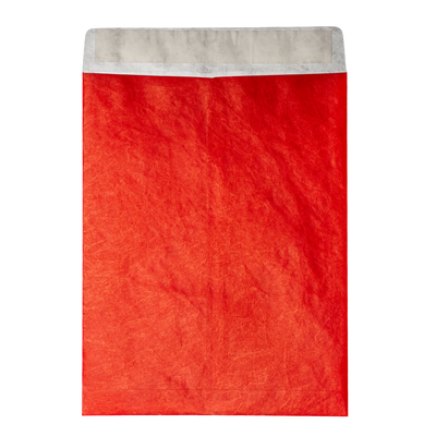 12 x 15 1/2 Open End Envelopes with Peel and Seal - Red Tyvek® 14lb