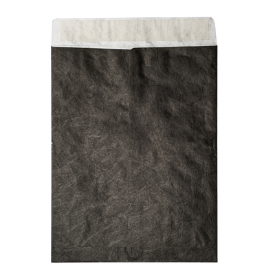 12 x 15 1/2 Open End Envelopes with Peel and Seal - Black Tyvek® 14lb