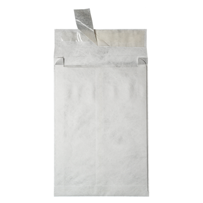 10 x 13 x 1 1/2 Expansion Envelopes with Peel and Seal - White Tyvek® 18lb