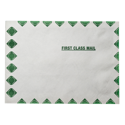 10 x 13 x 2 First Class Expansion Envelopes with Peel and Seal - White Tyvek® 18lb